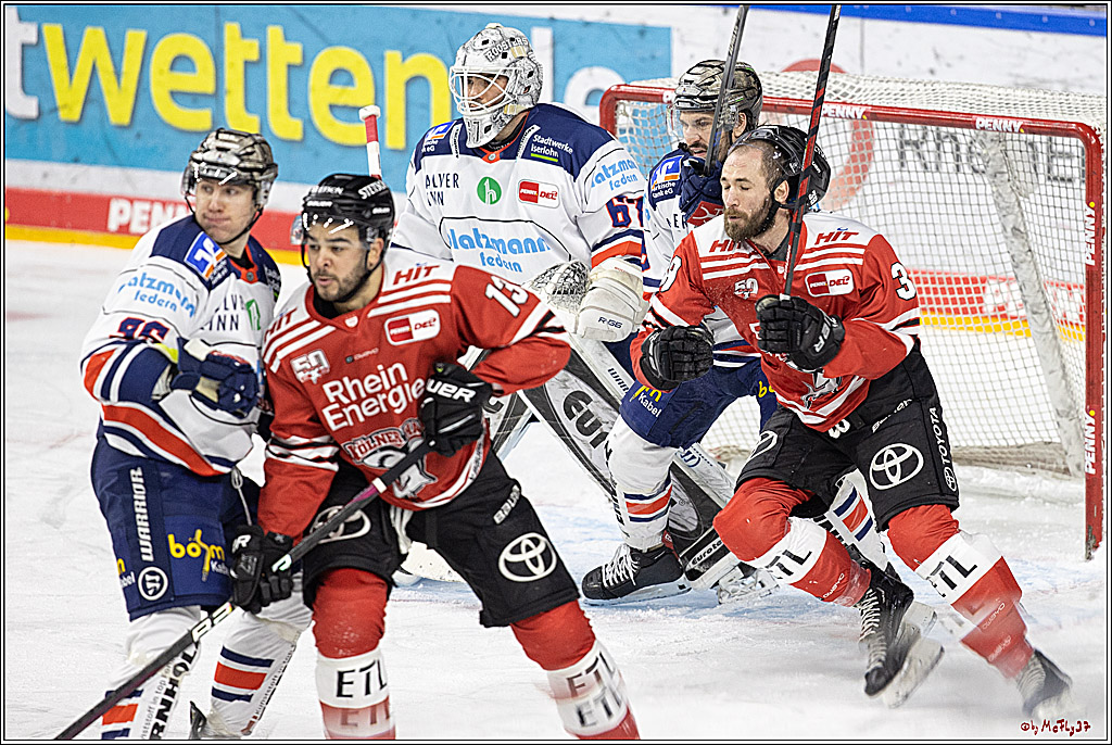 PENNY DEL;  Koelner Haie - Iserlohn Roosters; Koeln, 24.01.2023